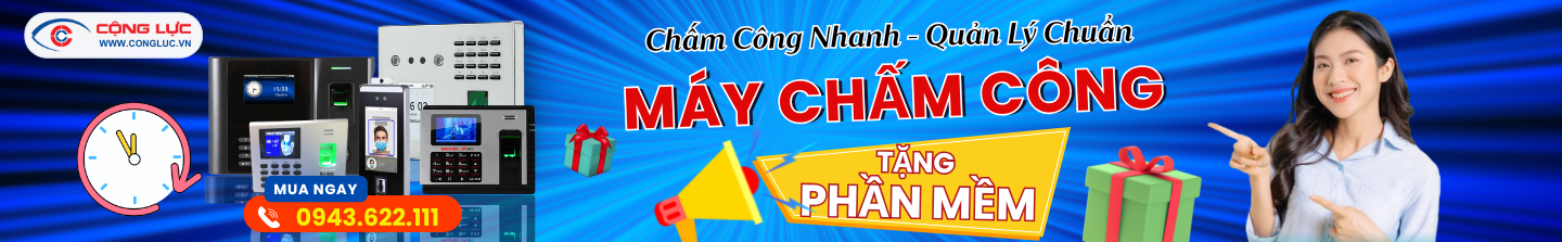 Lắp đặt máy chấm công trọn gói giá rẻ nhất Hải Phòng